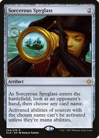 Sorcerous Spyglass [Ixalan] | Tabernacle Games