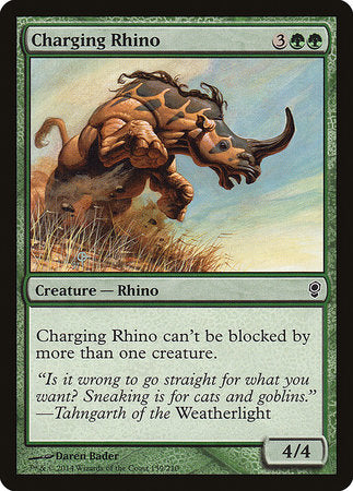 Charging Rhino [Conspiracy] | Tabernacle Games