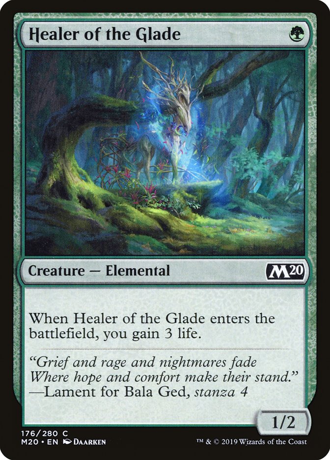 Healer of the Glade [Core Set 2020] | Tabernacle Games