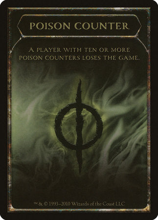 Poison Counter Token [Scars of Mirrodin Tokens] | Tabernacle Games