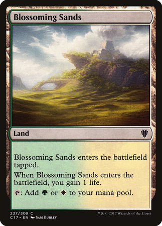 Blossoming Sands [Commander 2017] | Tabernacle Games