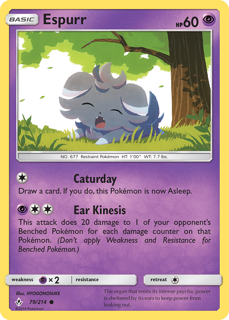 Espurr (79/214) [Sun & Moon: Unbroken Bonds] | Tabernacle Games