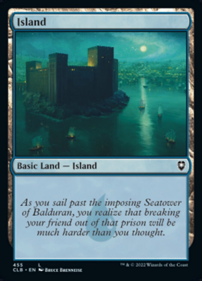 Island (455) [Commander Legends: Battle for Baldur's Gate] | Tabernacle Games