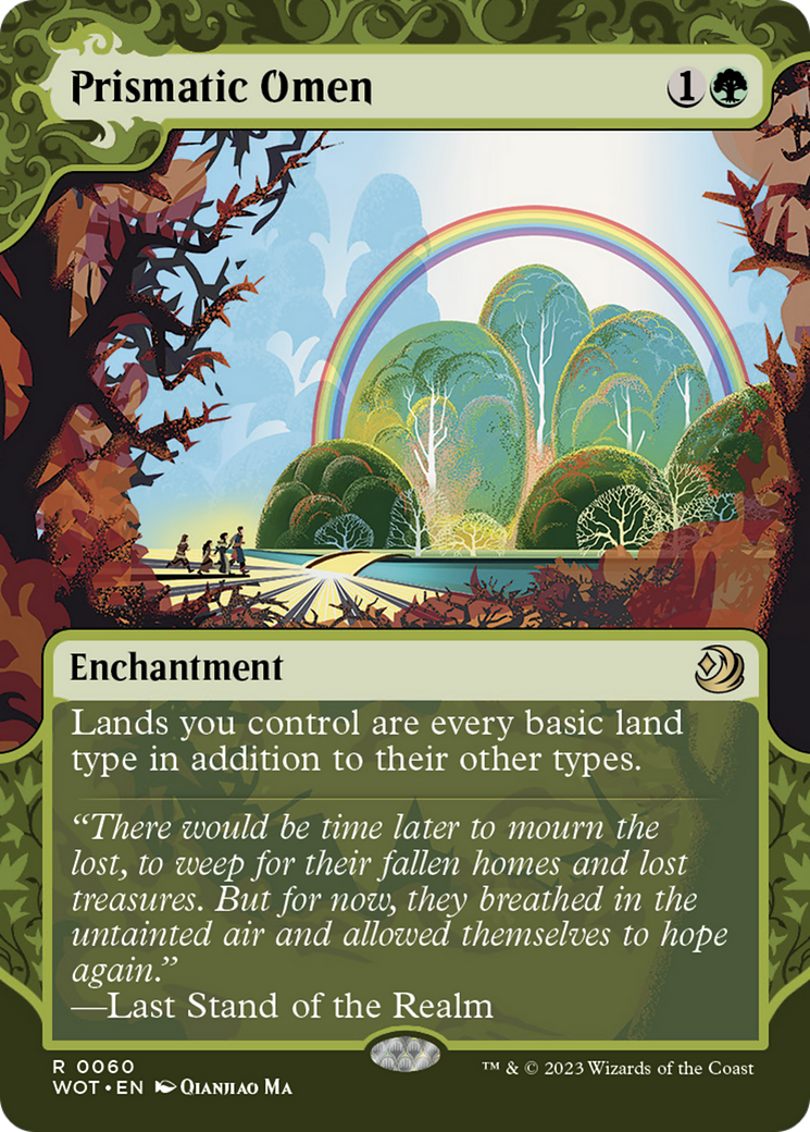 Prismatic Omen [Wilds of Eldraine: Enchanting Tales] | Tabernacle Games