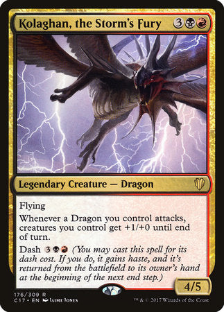 Kolaghan, the Storm's Fury [Commander 2017] | Tabernacle Games