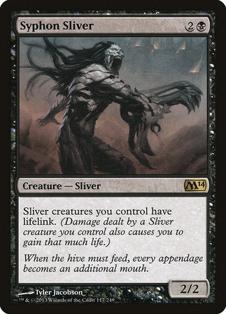 Syphon Sliver [Magic 2014] | Tabernacle Games