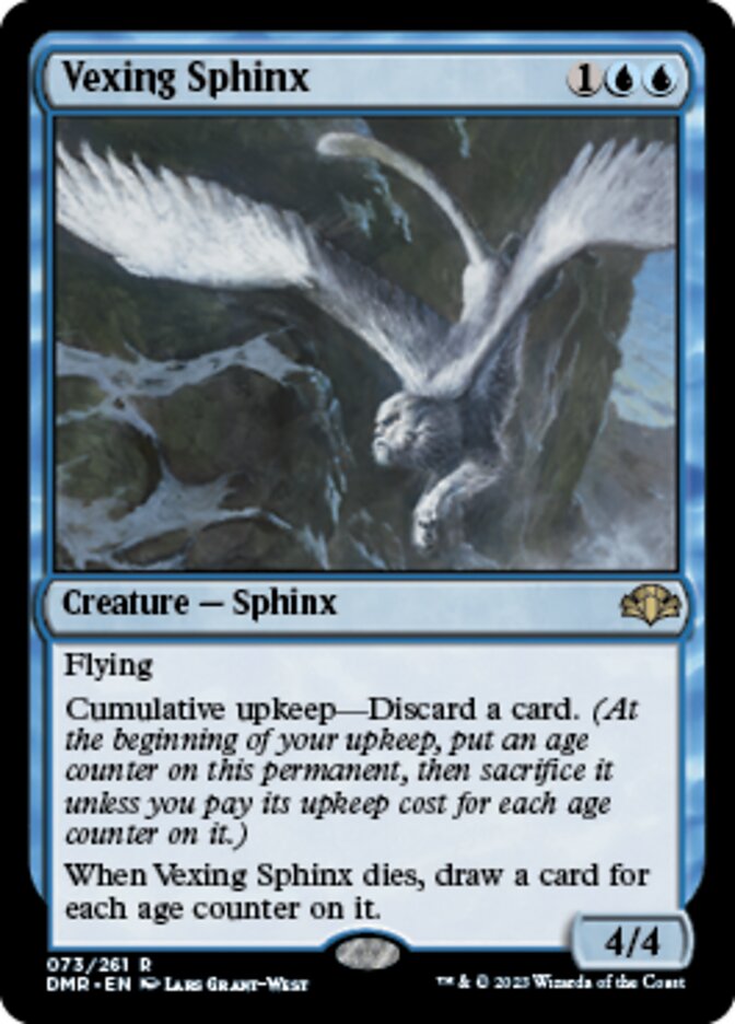 Vexing Sphinx [Dominaria Remastered] | Tabernacle Games