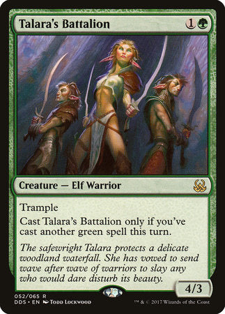 Talara's Battalion [Duel Decks: Mind vs. Might] | Tabernacle Games