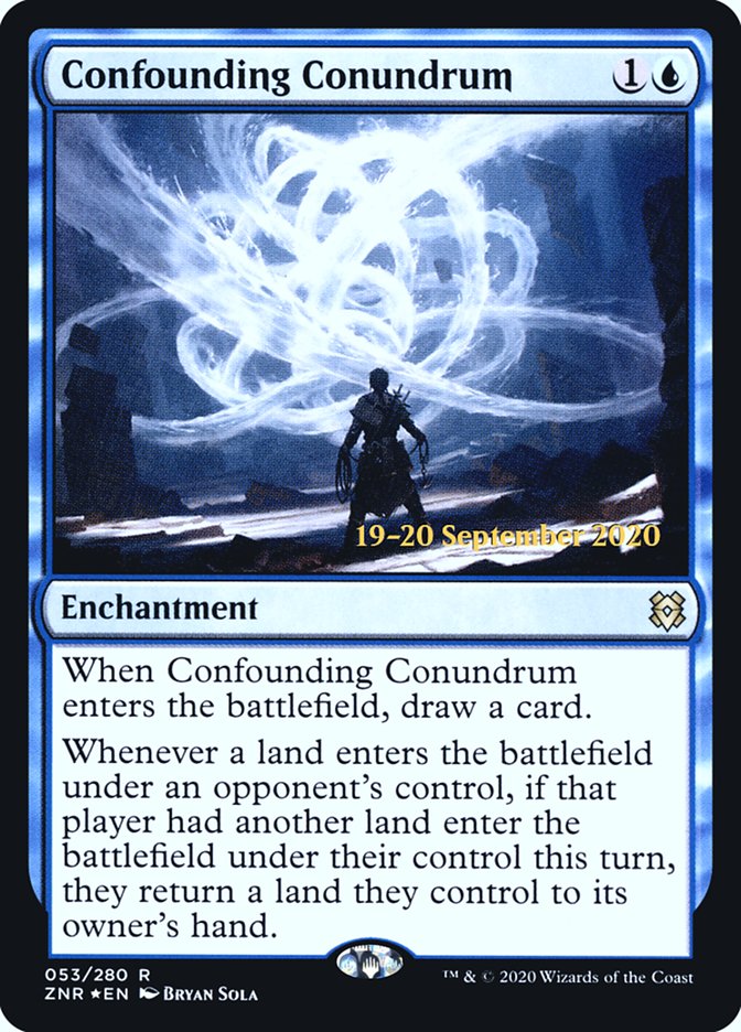 Confounding Conundrum  [Zendikar Rising Prerelease Promos] | Tabernacle Games