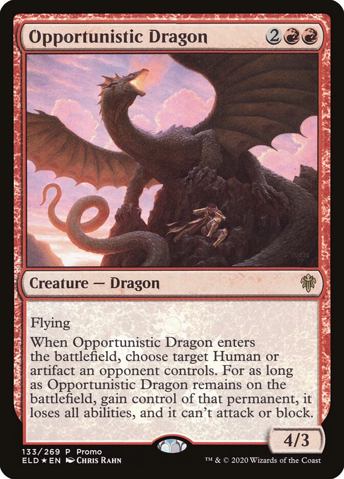 Opportunistic Dragon [Resale Promos] | Tabernacle Games