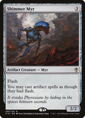 Shimmer Myr [Commander 2016] | Tabernacle Games
