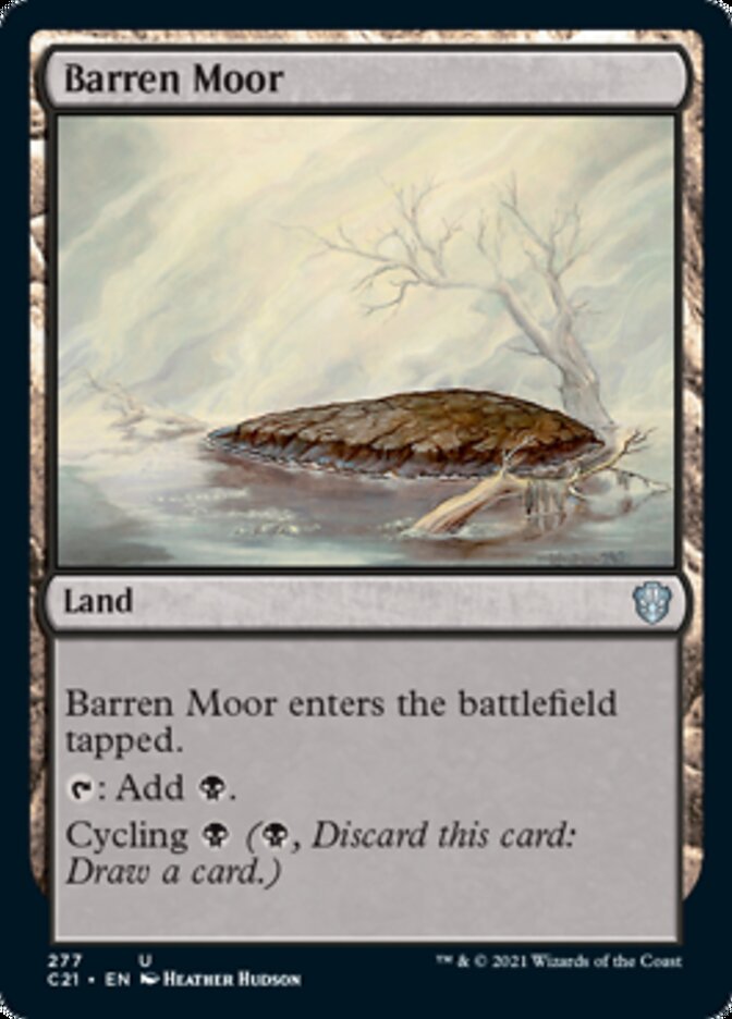 Barren Moor [Commander 2021] | Tabernacle Games