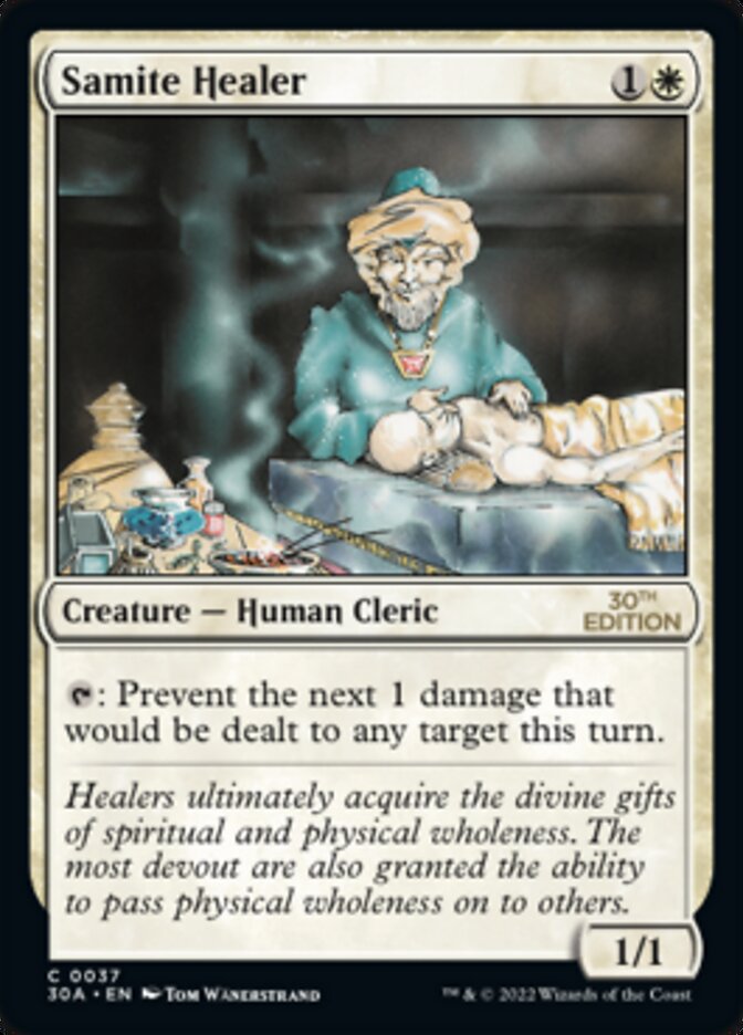 Samite Healer [30th Anniversary Edition] | Tabernacle Games