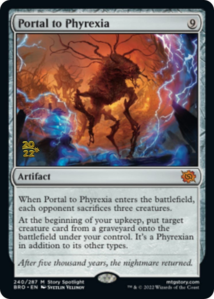 Portal to Phyrexia [The Brothers' War: Prerelease Promos] | Tabernacle Games