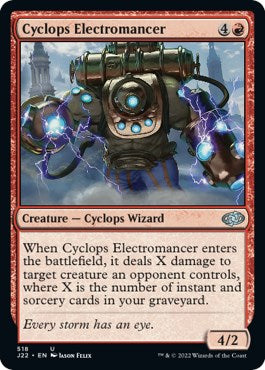 Cyclops Electromancer [Jumpstart 2022] | Tabernacle Games