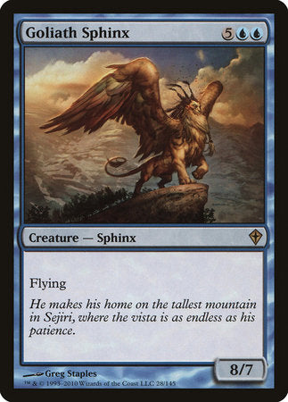 Goliath Sphinx [Worldwake] | Tabernacle Games