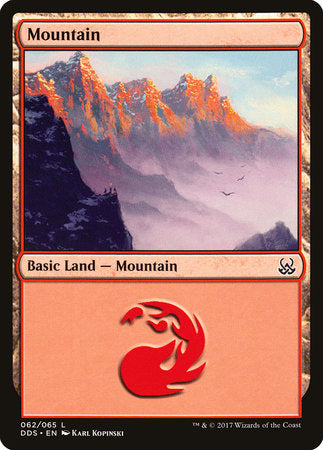 Mountain (62) [Duel Decks: Mind vs. Might] | Tabernacle Games