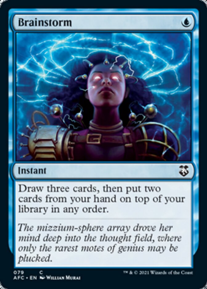 Brainstorm [Dungeons & Dragons: Adventures in the Forgotten Realms Commander] | Tabernacle Games