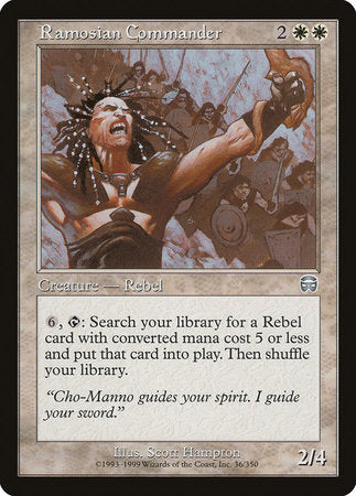Ramosian Commander [Mercadian Masques] | Tabernacle Games