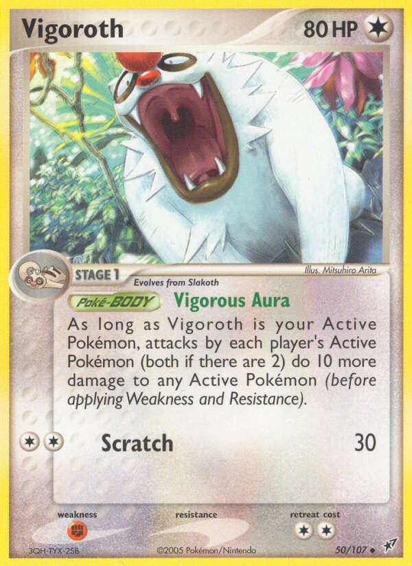 Vigoroth (50/107) [EX: Deoxys] | Tabernacle Games