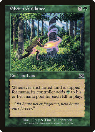 Elvish Guidance [Onslaught] | Tabernacle Games
