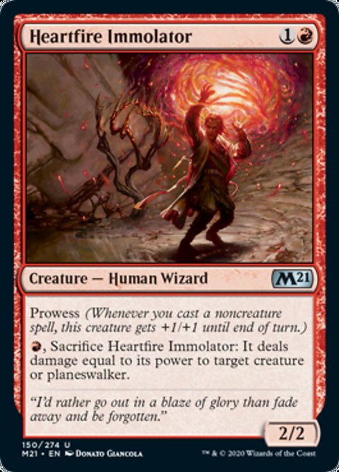 Heartfire Immolator [Core Set 2021] | Tabernacle Games