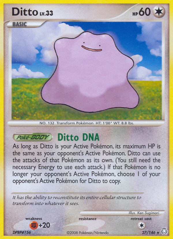 Ditto (27/146) [Diamond & Pearl: Legends Awakened] | Tabernacle Games