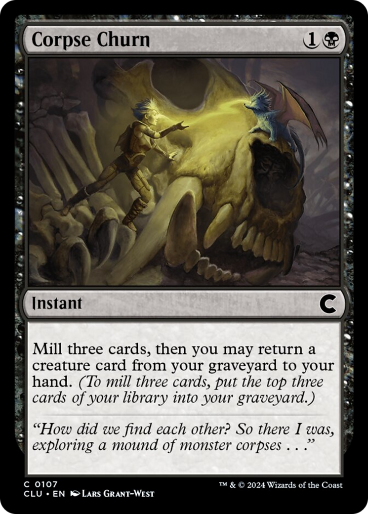 Corpse Churn [Ravnica: Clue Edition] | Tabernacle Games