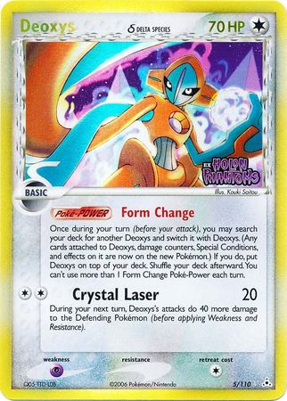 Deoxys (5/110) (Delta Species) (Stamped) [EX: Holon Phantoms] | Tabernacle Games