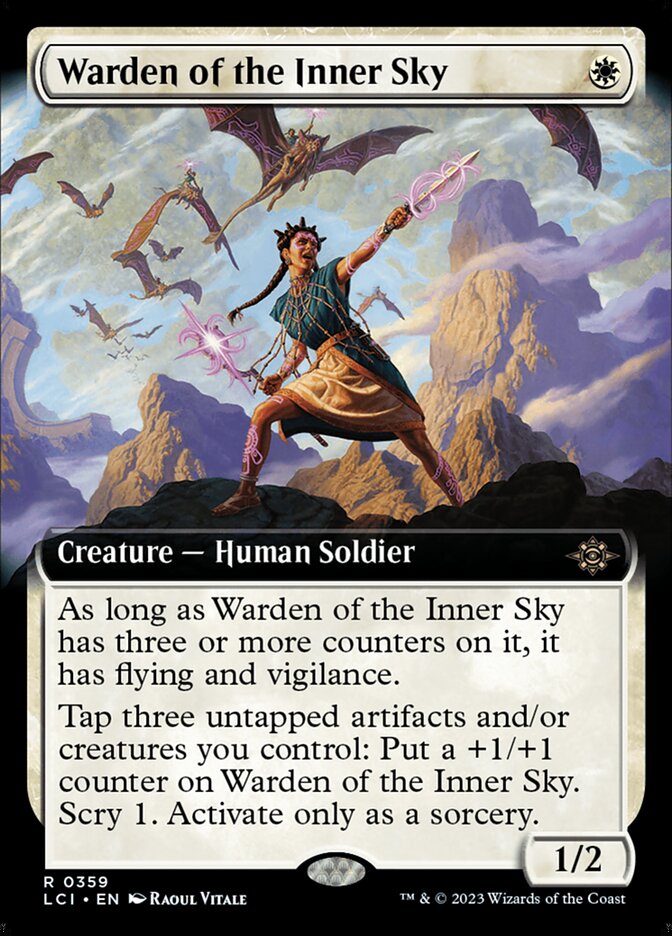 Warden of the Inner Sky (Extended Art) [The Lost Caverns of Ixalan] | Tabernacle Games