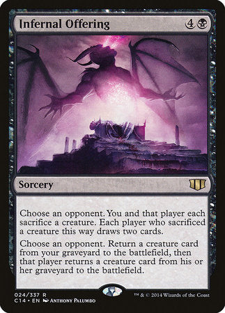 Infernal Offering [Commander 2014] | Tabernacle Games