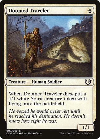 Doomed Traveler [Duel Decks: Blessed vs. Cursed] | Tabernacle Games