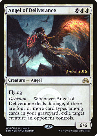 Angel of Deliverance [Shadows over Innistrad Promos] | Tabernacle Games