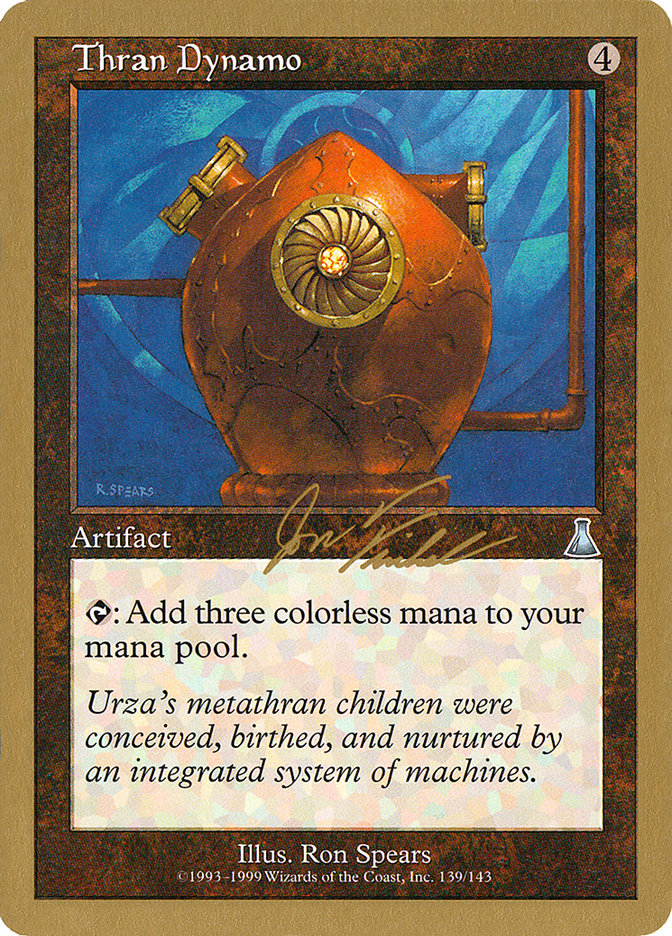 Thran Dynamo (Jon Finkel) [World Championship Decks 2000] | Tabernacle Games