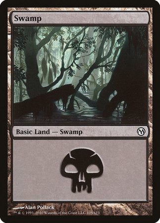 Swamp (105) [Duels of the Planeswalkers] | Tabernacle Games