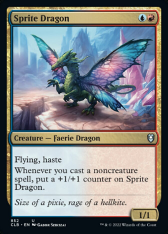 Sprite Dragon [Commander Legends: Battle for Baldur's Gate] | Tabernacle Games