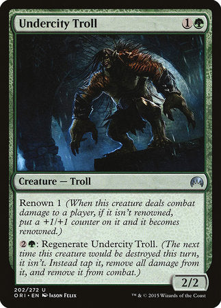 Undercity Troll [Magic Origins] | Tabernacle Games