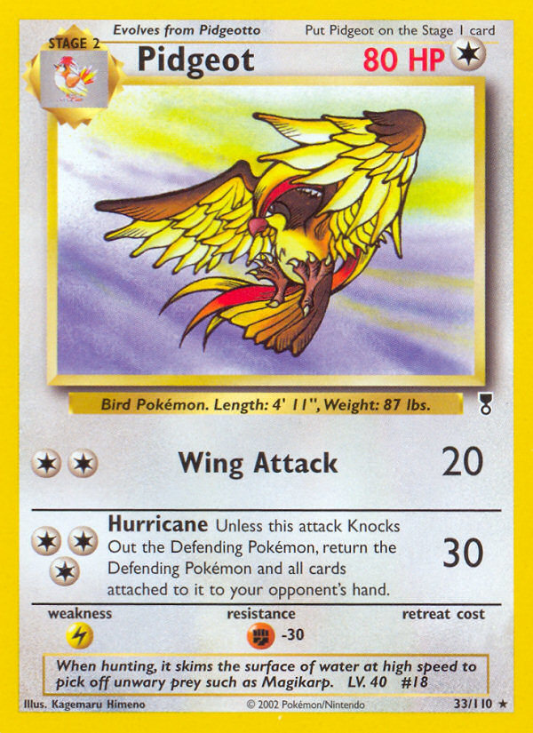 Pidgeot (33/110) [Legendary Collection] | Tabernacle Games
