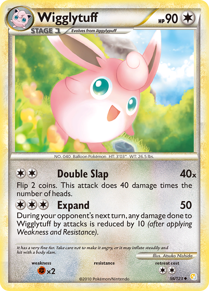 Wigglytuff (56/123) [HeartGold & SoulSilver: Base Set] | Tabernacle Games