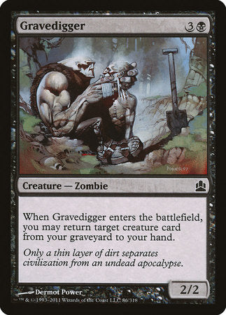 Gravedigger [Commander 2011] | Tabernacle Games