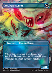 Thing in the Ice // Awoken Horror (Borderless Alternate Art) [Regional Championship Qualifiers 2023] | Tabernacle Games