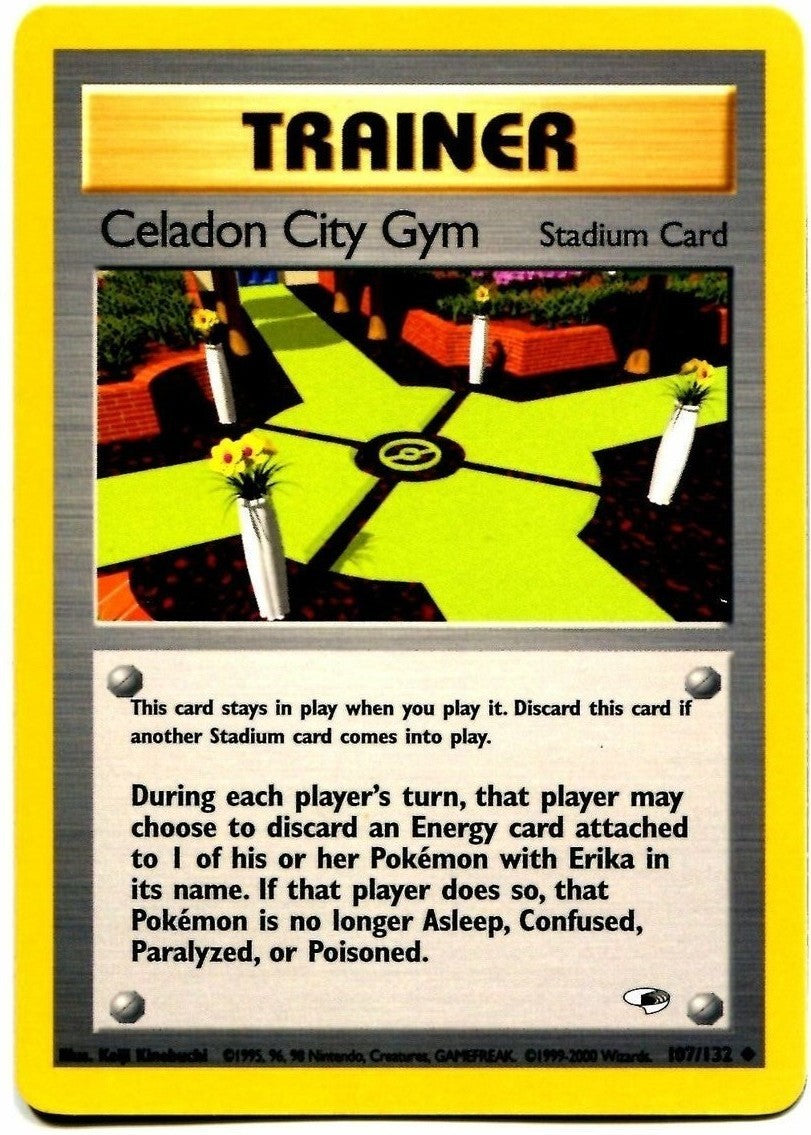 Celadon City Gym (107/132) [Gym Heroes Unlimited] | Tabernacle Games