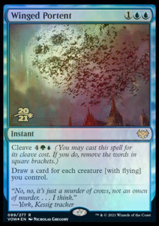 Winged Portent [Innistrad: Crimson Vow Prerelease Promos] | Tabernacle Games