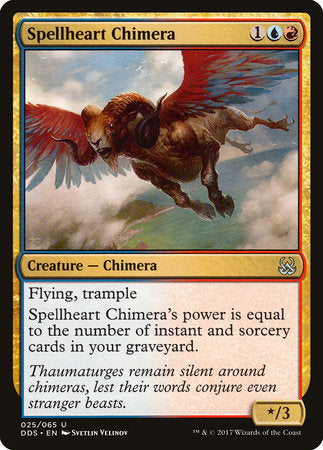 Spellheart Chimera [Duel Decks: Mind vs. Might] | Tabernacle Games