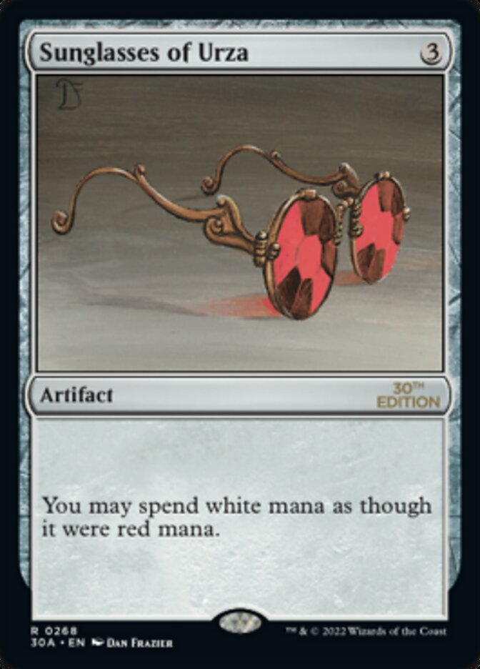 Sunglasses of Urza [30th Anniversary Edition] | Tabernacle Games