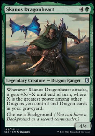 Skanos Dragonheart [Commander Legends: Battle for Baldur's Gate] | Tabernacle Games