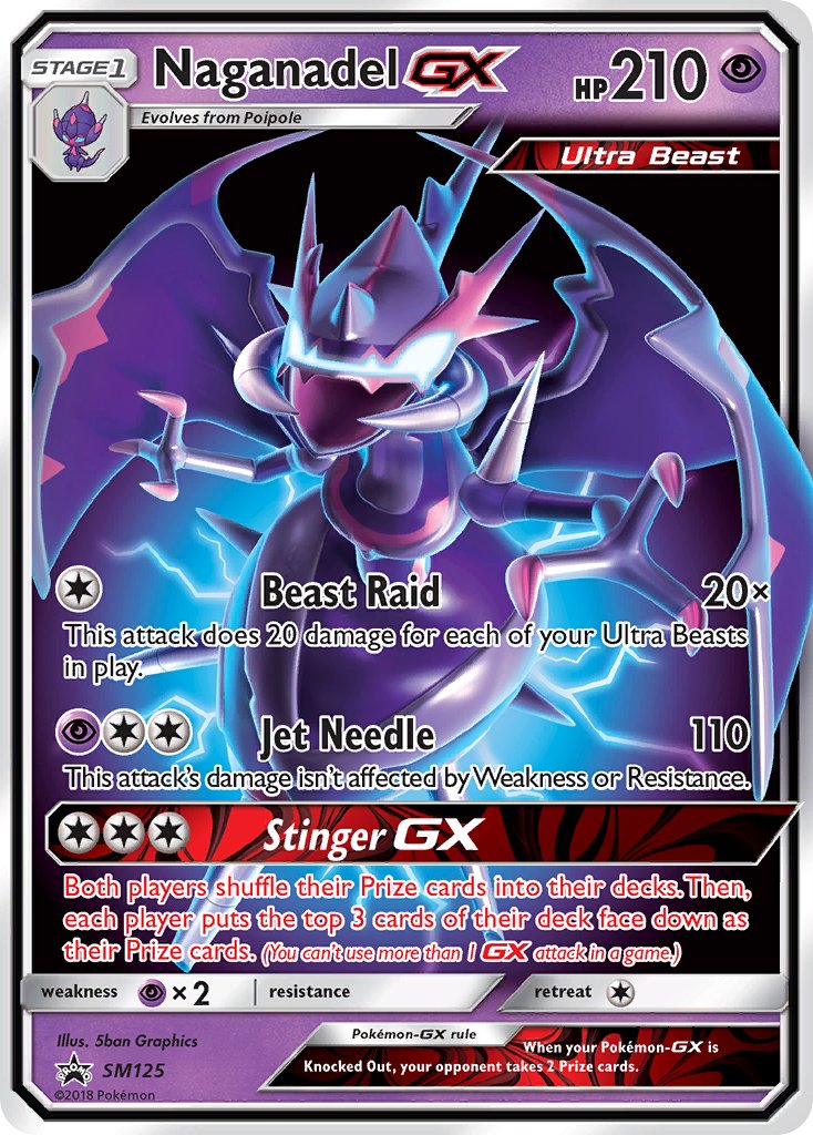 Naganadel GX (SM125) [Sun & Moon: Black Star Promos] | Tabernacle Games