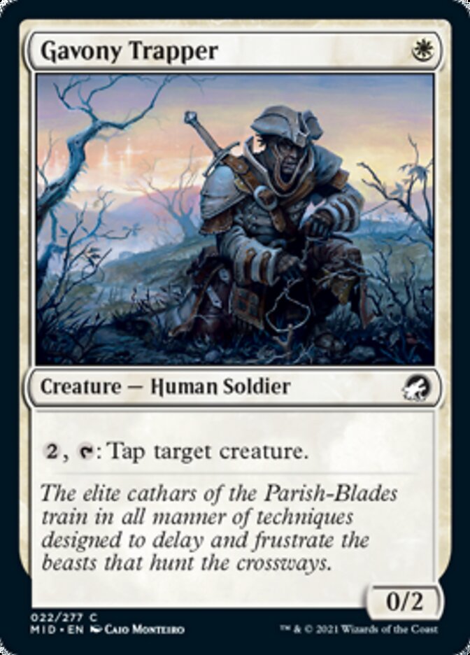 Gavony Trapper [Innistrad: Midnight Hunt] | Tabernacle Games
