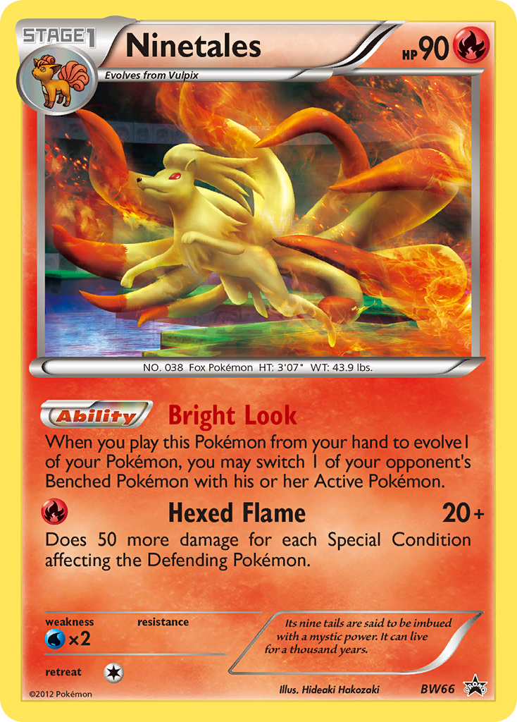 Ninetales (BW66) [Black & White: Black Star Promos] | Tabernacle Games