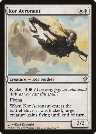 Kor Aeronaut [Zendikar] | Tabernacle Games